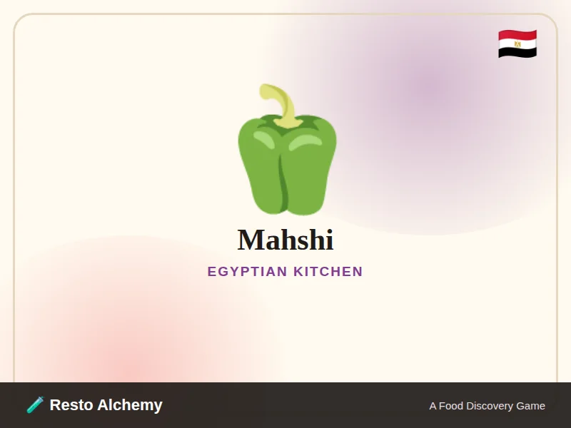 Mahshi illustration from Resto Alchemy's Egyptian Kitchen